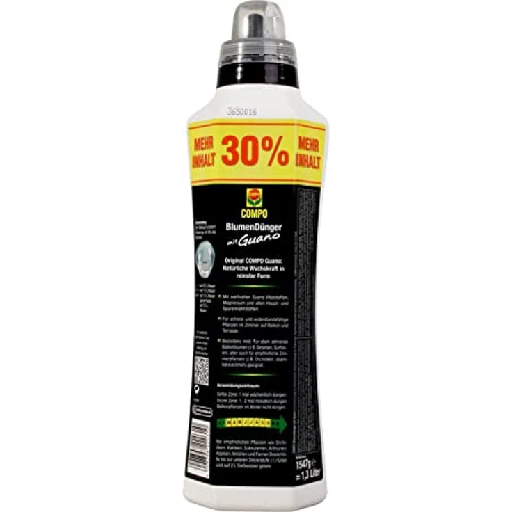Compo Blumendünger Compo 12031 Guano Fluessigd.1,3 Ltr. – Bild 7