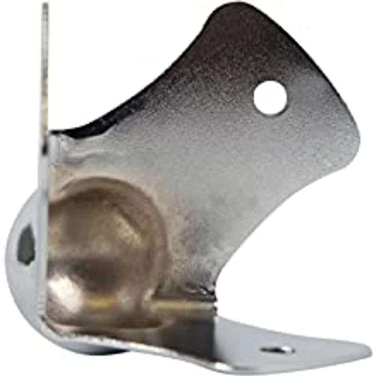 HMF Kugelecken Eckenschutz aus verzinktem Stahl, 8 Stück für Kisten, 49 mm, Silber – Bild 4