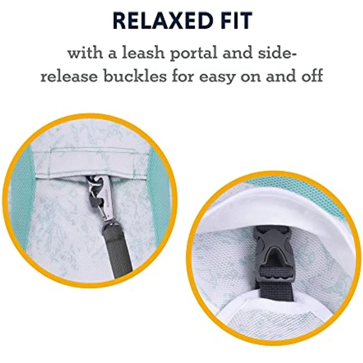 RUFFWEAR Swamp Cooler Vest, Dog Jacket for Hot Weather, SPF 50+, Maximum Coverage, Cooling Cover with Harness/Lead Portal, Sun Protection to Keep Pets Cool, Sage Green (Medium, 69-81 cm) – Bild 5