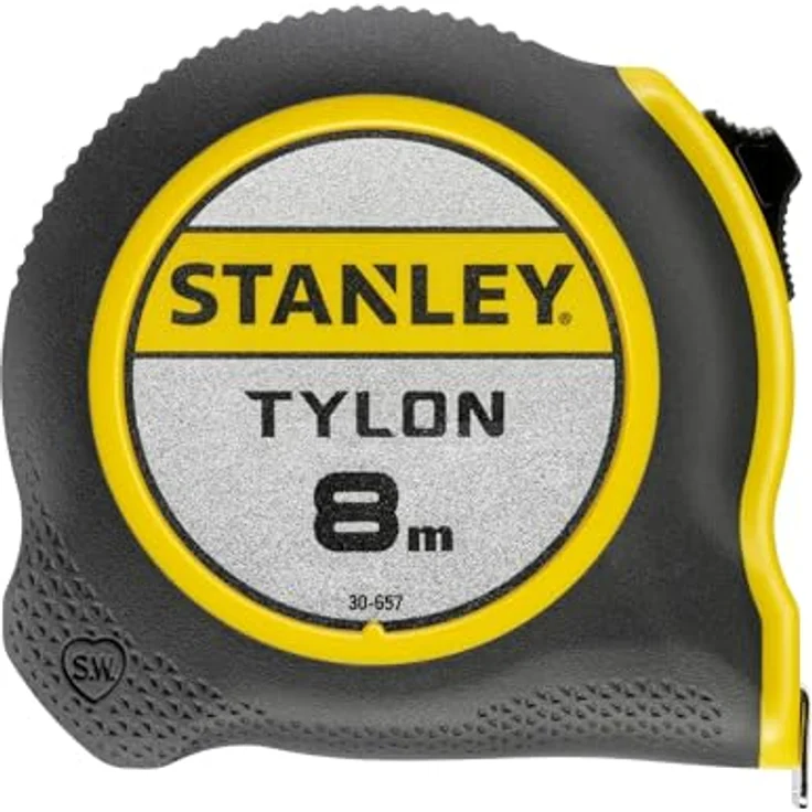 Stanley Bandmass Tylon (8 m, Tylon-Polymer Schutzschicht, verschiebbarer Endhaken, Kunststoffgehäuse) 0-30-657 – Bild 2