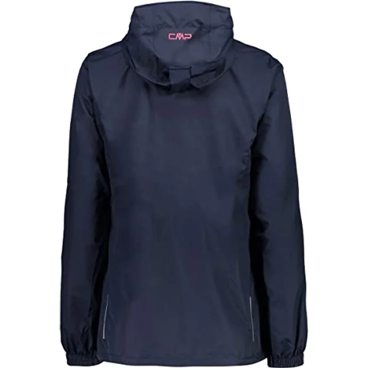 CMP Woman Jacket Fix Hood N950 Black Blue 34 - Strapazierfähige Regenjacke mit versiegelten Nähten, wind- und wasserabweisend – Bild 5