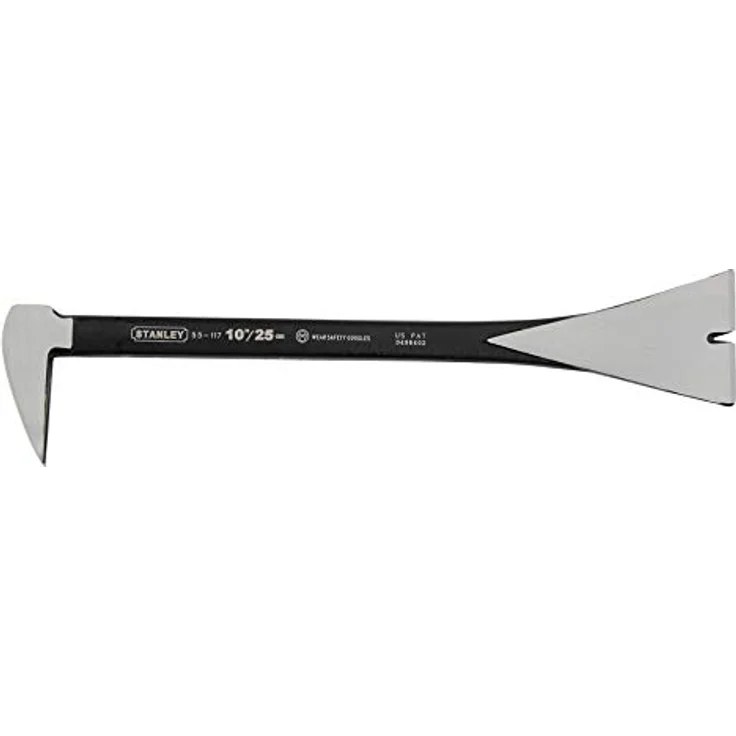 Stanley Präzisionseisen (25 cm), robustes Brecheisen aus solidem Stahl für Demontage- und Restaurierungsarbeiten – Bild 2