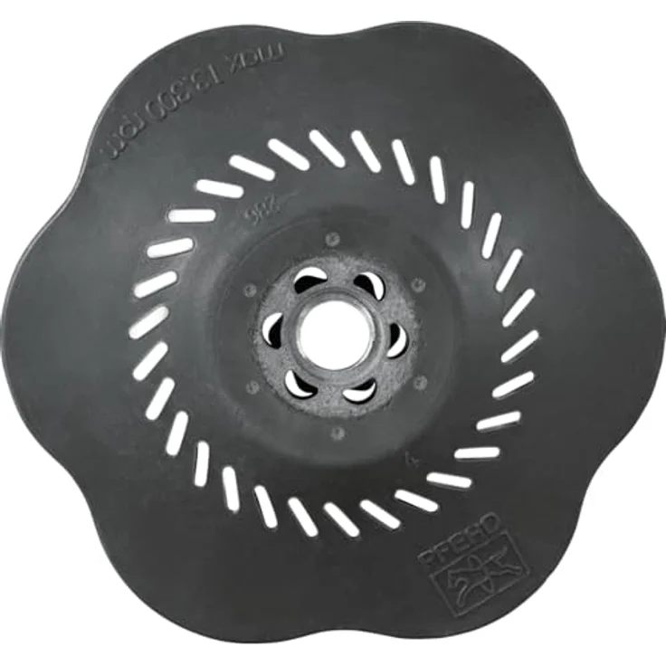 PFERD COMBICLICK® Weiche Stützteller, 11,4 cm & 12,7 cm Durchmesser, 5/8-Zoll-11 Gewinde, CC-GT, mit Kühlschlitz-Design für erhöhte Lebensdauer und effizienten Scheibenwechsel (1 Stück) - Teil 69469 – Bild 1