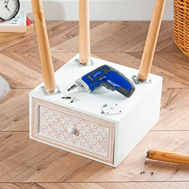 RAPESCO Akkuschrauber, 3,6 V, antibakteriell, blau – Bild 6