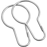 Sealskin Duschvorhangringe, Steel, Silber, 12 Stck