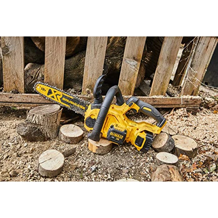 DeWALT DCM565P1-QW Akku-Kettensäge mit Akku, Ladegerät, Schwertlänge 30 cm – Bild 4