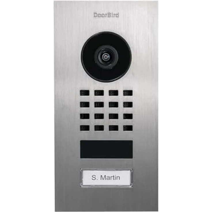DoorBird 423866799 IP-Video-Türsprechanlage WLAN Komplett-Set 1 Familienhaus Silber (gebürstet) – Bild 2