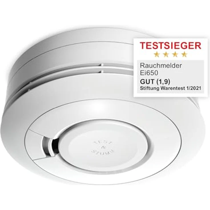 Ei Electronics Ei650 Rauchmelder (mit -Batterie, 7er Set) – Bild 2