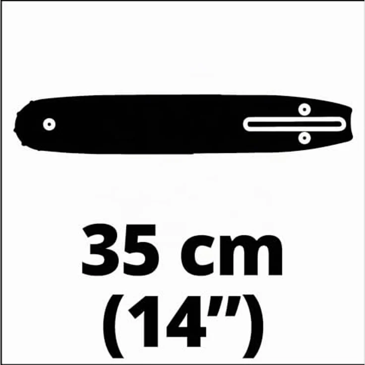 EINHELL Ersatzschwert 35cm 1,3mm für Elektro-Kettensäge GC-EC 1935, Original Zubehör – Bild 2