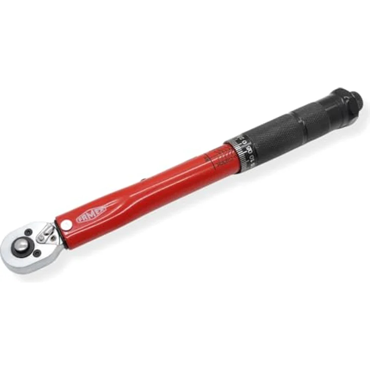 FAMEX 10878 Drehmomentschlüssel 1/4 Zoll (6,3mm)-Antrieb 5-30 Nm - für Messung in beiden Drehrichtungen - Fahrrad E-Bike Auto Feinmechanik, geprüft, klein – Bild 4