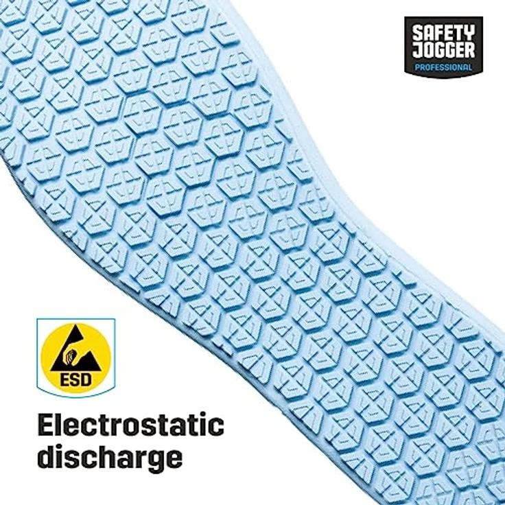 Safety Jogger CAMILLE, veganer Sicherheitsschuh aus Lycra mit SR-Rutschfestigkeit und ESD-Schutz, Größe EU 35-42 – Bild 3