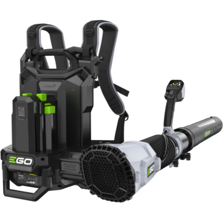 EGO Pro X LBPX8000, Rückenlaubbläser mit 1360 m³/h Luftleistung und Peak Power™ Technologie