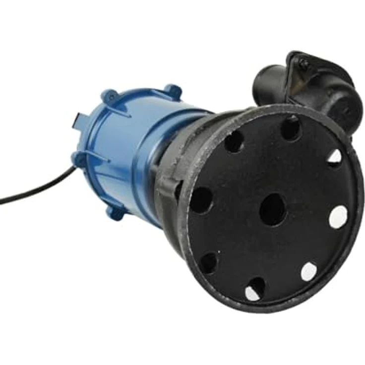 Geko Schmutzwasserpumpe 550W mit Zerhacker, Tauchpumpe für anspruchsvolle Anwendungen – Bild 3