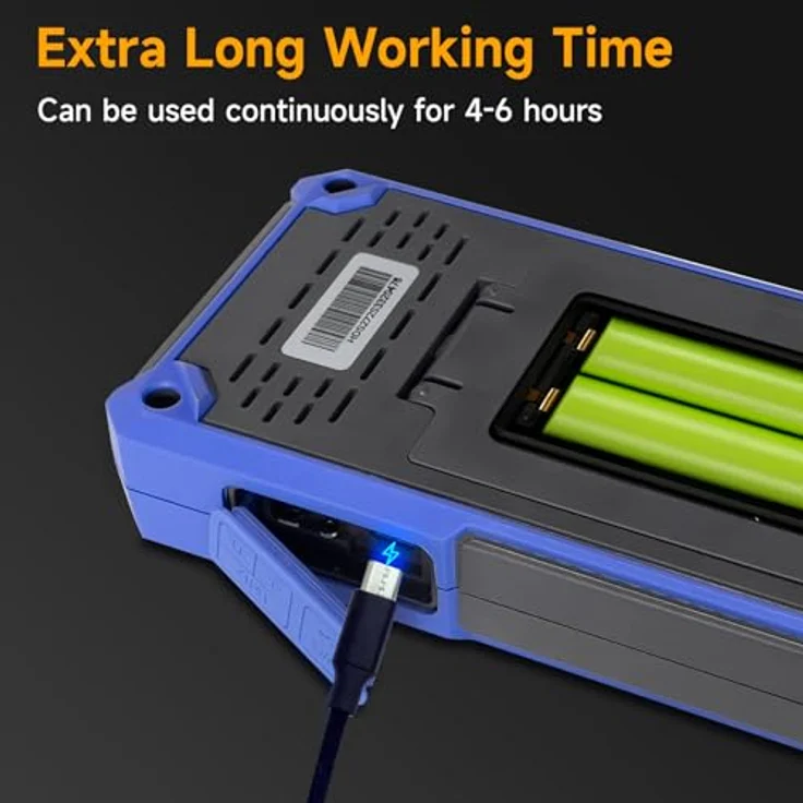 Owon HDS272S, 2-Kanal LCD-Oszilloskop mit integriertem Multimeter und 25 MHz Funktionsgenerator, mobil einsetzbar, 3,5" Display – Bild 6