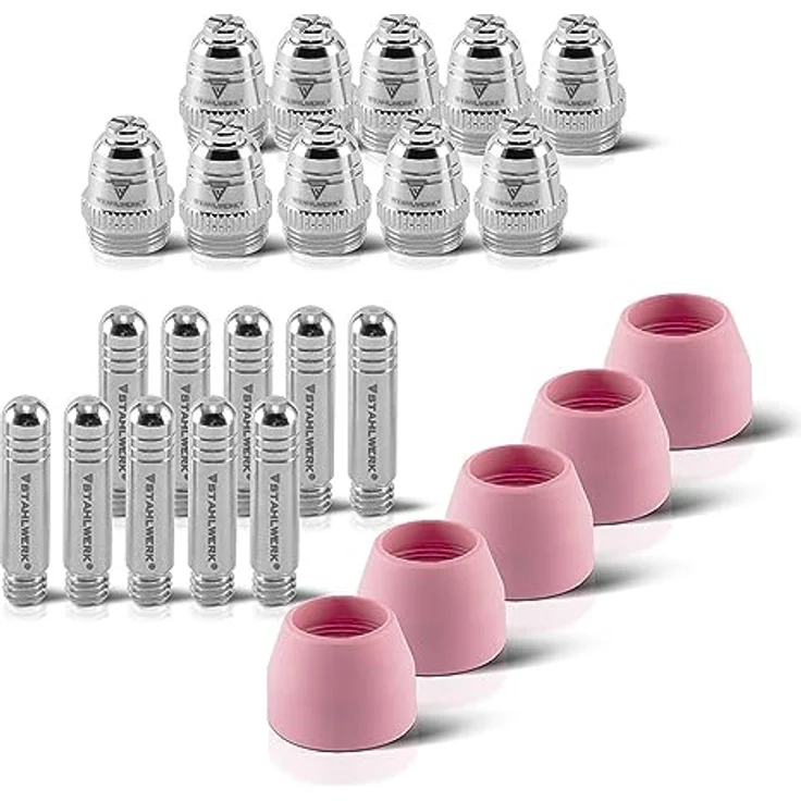 Stahlwerk AG-60 Plasmazubehör Verschleißteile für AG-60/SG-55 CUT Set 25-teilig (5070) – Bild 2