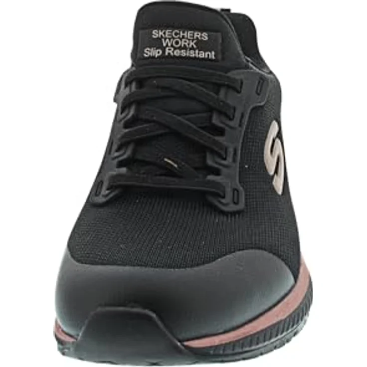 Skechers WIP 77222ECBKRG, Arbeitsschuhe mit rutschhemmender Laufsohle und gepolsterter Memory Foam Innensohle, Multicolored, Größe 36.5 – Bild 4
