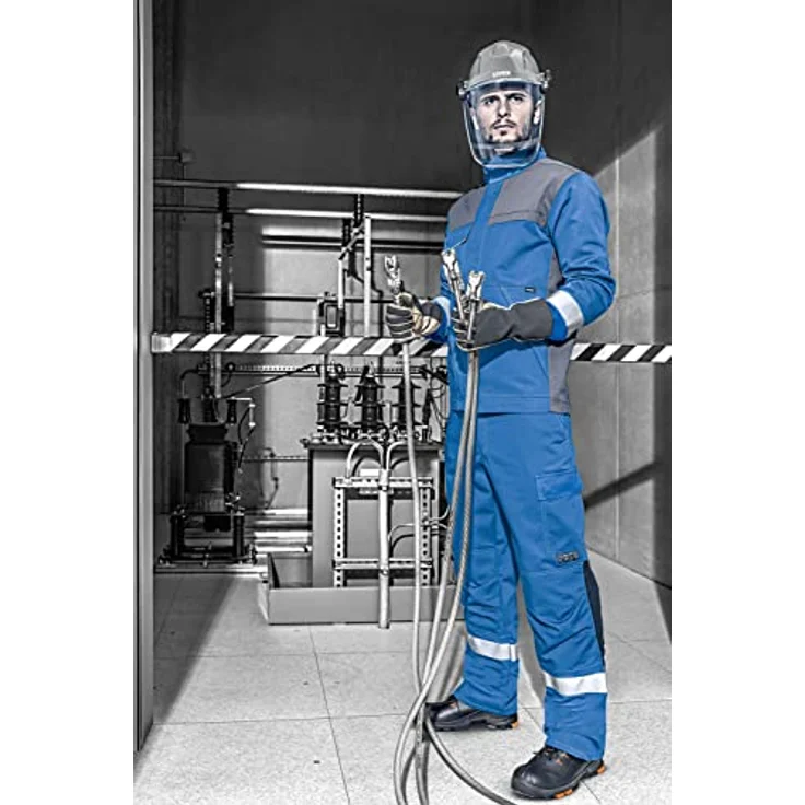 Uvex Multi Function Arbeitsjacke - Flammhemende Bundjacke - Blau - Gr 60/62 – Bild 2