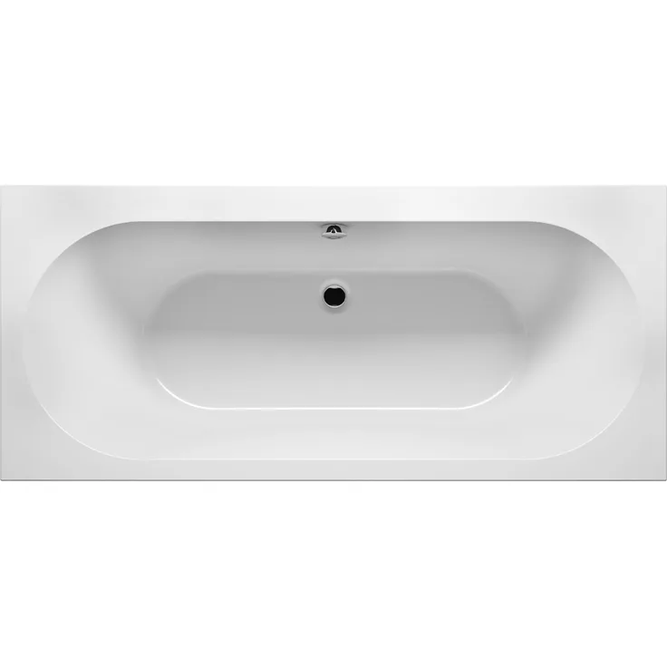 Riho Carolina Badewanne, rechteckig und einzeln eingebaut, weiß, B057001005