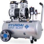 HYUNDAI Silent Kompressor SAC55753 (8 bar, 50L, ÖLFREI, 59 dB, 1.5 kW / 2.0 PS)