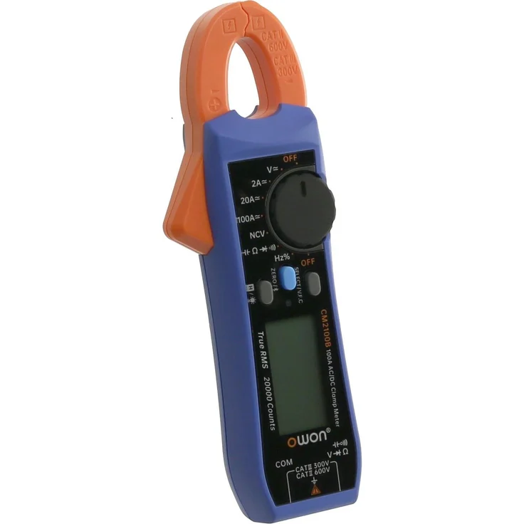 Owon CM2100B Multimeter Stromzange, Bluetooth, 100 A AC/DC, True RMS