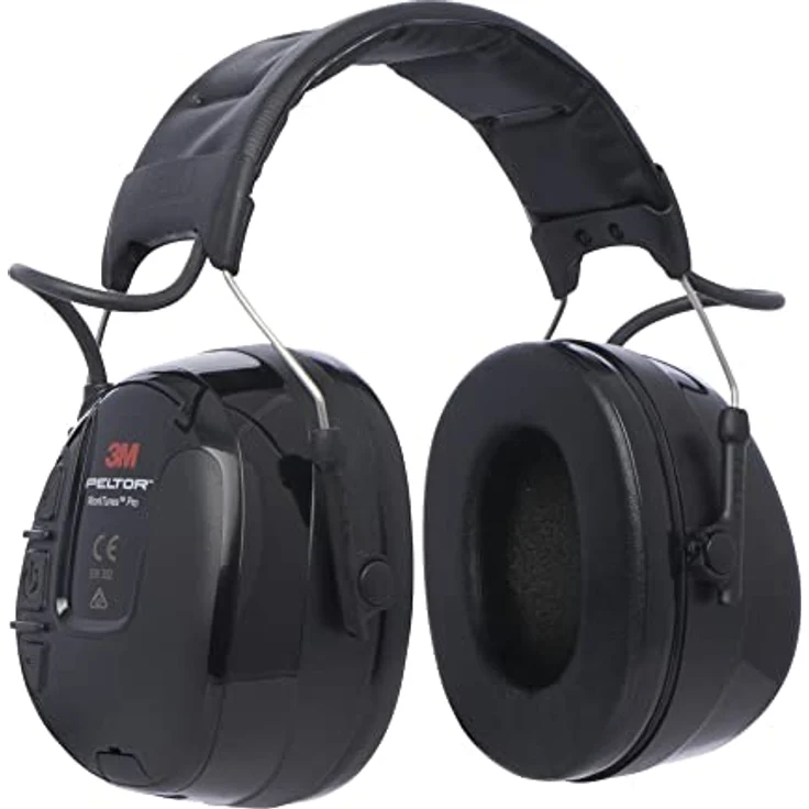 3M Peltor WorkTunes Pro FM Radio Gehörschutz, 32dB - Zuverlässiger Ohrenschutz mit integriertem Radio - Ideal für Forst-, oder Landarbeit und lärmintensive Freizeitaktivitäten – Bild 3