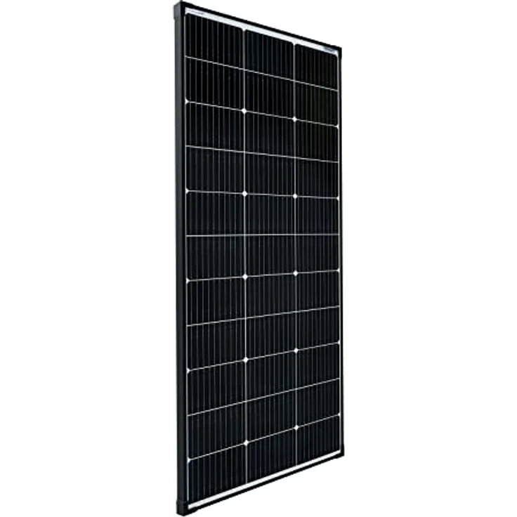 enjoy solar Solarmodul 182mm 10BB, monokristallines PERC-Solarpanel, 12V/20W–210W, schwarzer Rahmen, IP65 wasserdicht, hohe Effizienz – Bild 2