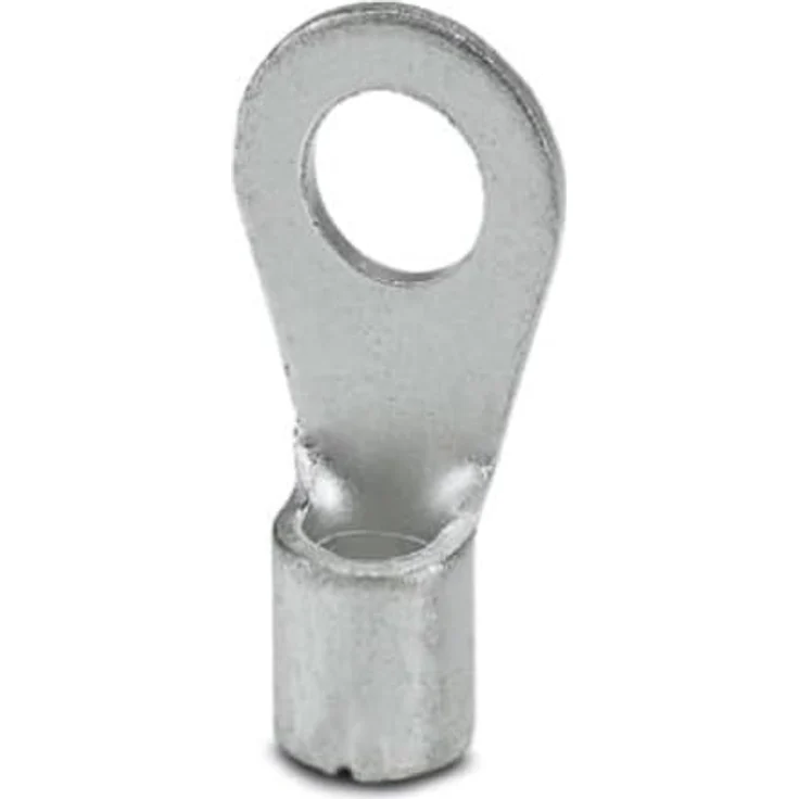 PHOENIX CONTACT C-RC 6/M5 DIN Ringkabelschuh, unisoliert, 2.6-6 mm² Querschnitt, M5 Gewindegröße, 50 Stück, hoher Korrosionsschutz durch galvanische Verzinnung – Bild 1