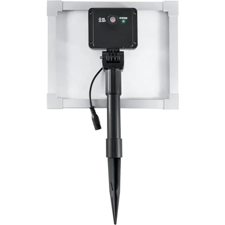 Esotec Solar Teichbelüfter Set 6/130, LiFePO4 Akku-Speicher, Sauerstoffpumpe 120 l/h, Solarpanel 6W, inkl. Erdspieß – Bild 2