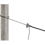 Amazonas Aufhängeseil für Hängematte Microrope Seil, 2x PET Kunststoffseile, stabil und leicht, bis 150 kg Belastbarkeit, Aluminiumstift, stufenlos verstellbar