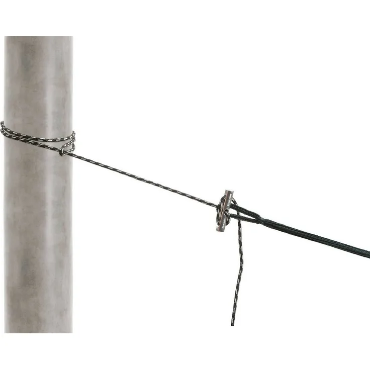 Amazonas Aufhängeseil für Hängematte Microrope Seil, 2x PET Kunststoffseile, stabil und leicht, bis 150 kg Belastbarkeit, Aluminiumstift, stufenlos verstellbar