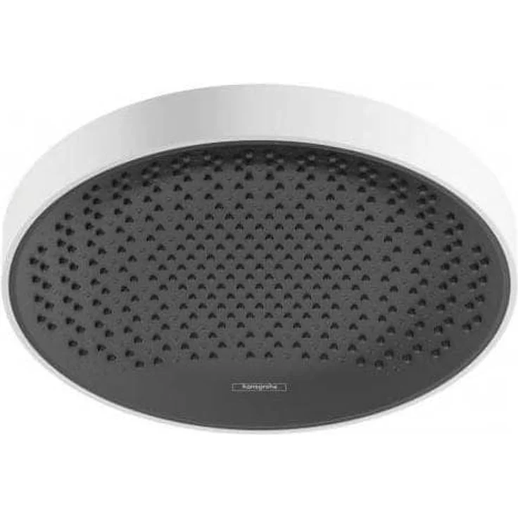 hansgrohe Duschbrause Kopfbrause RAINFINITY 360 1jet mattweiß Deckenmontage (Strahlart: PowderRain, 23.60 l/min) – Bild 1