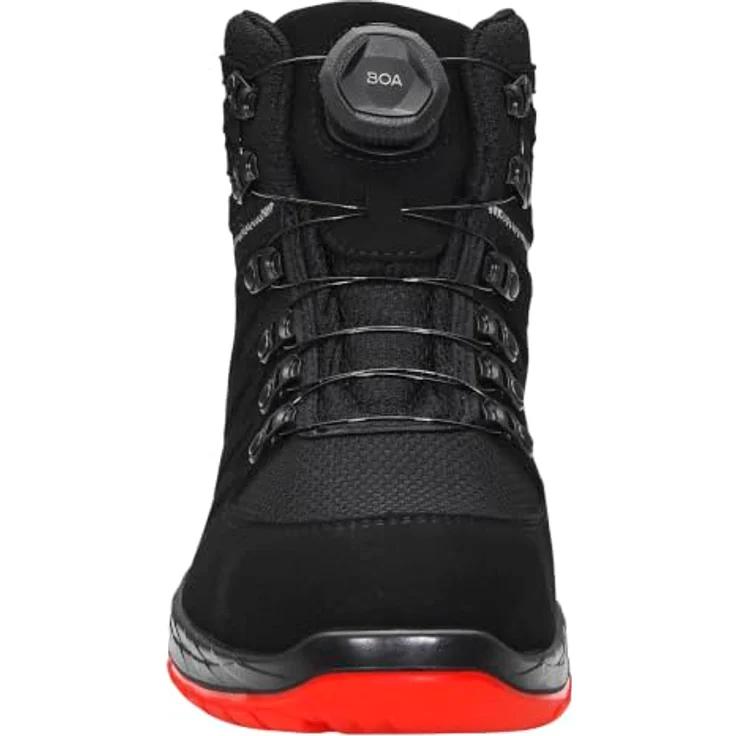 ELTEN Sicherheitshochschuhe S3 "MADDOX BOA® MID", rutschfester WELLMAXX Sicherheitsschuh mit Infinergy® Dämpfung, schwarz – Bild 4