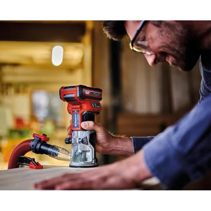 Einhell Professional Akku-Kantenfräse TP-ET 18 Li BL-Solo Power X-Change, Brushless-Motor, ohne Akku & Ladegerät – Bild 4
