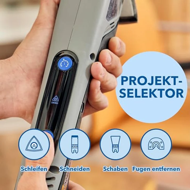 Dremel MM12V-S1 F013CM12JA, Akku-Multifunktionswerkzeug mit bürstenlosem Motor, ideal zum Schneiden, Schleifen und Schaben – Bild 4