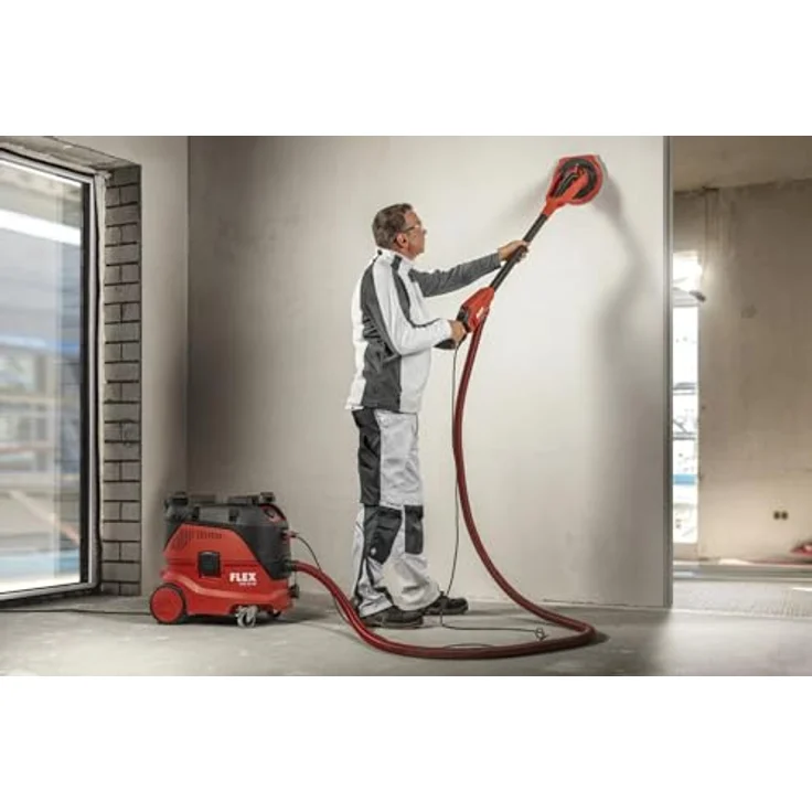 Flex Trockenbauschleifer Giraffe GE 6 R-EC, max. 1680 U/min, leicht und ergonomisch, kardanisch gelagerter Schleifkopf, optimale Staubabsaugung – Bild 17