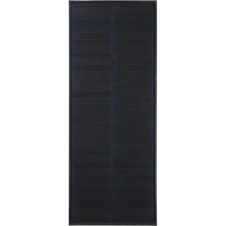 Mestic 1519010 Solar-Set, 100 W Schindel-Solarmodule mit monokristallinen PERC-Zellen und Laderegler