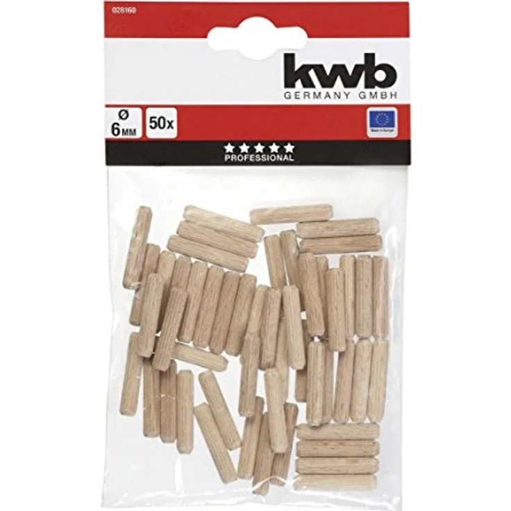 Holzdübel-Satz 6 x 30 mm 50 Stk. – Bild 3