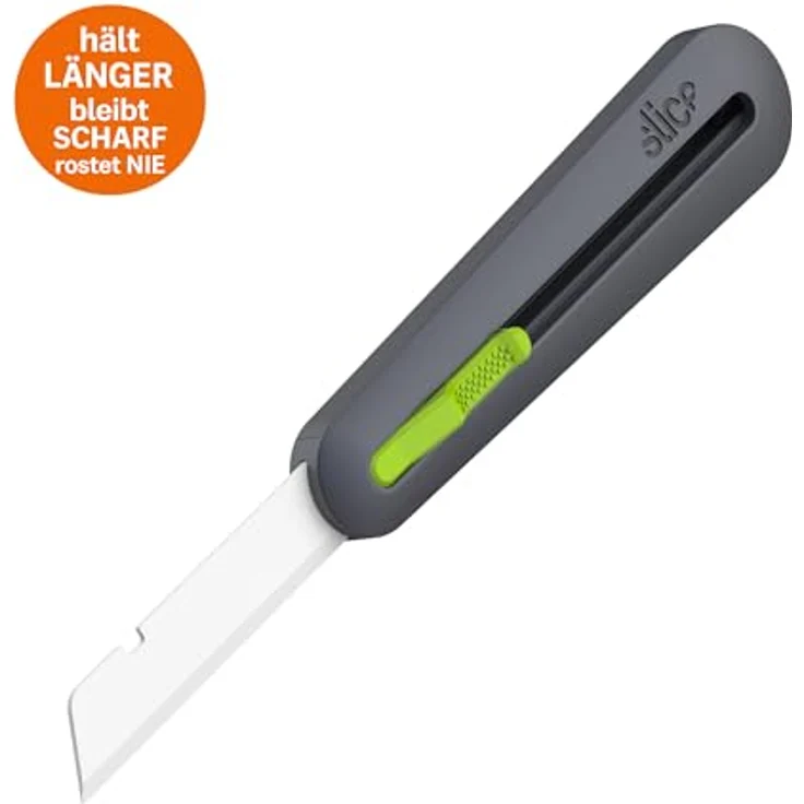 SLICE Cuttermesser Slice 10560, automatisches Industrie Cuttermesser mit robuster keramischer Klinge und ergonomischem Nylon-Griff – Bild 2