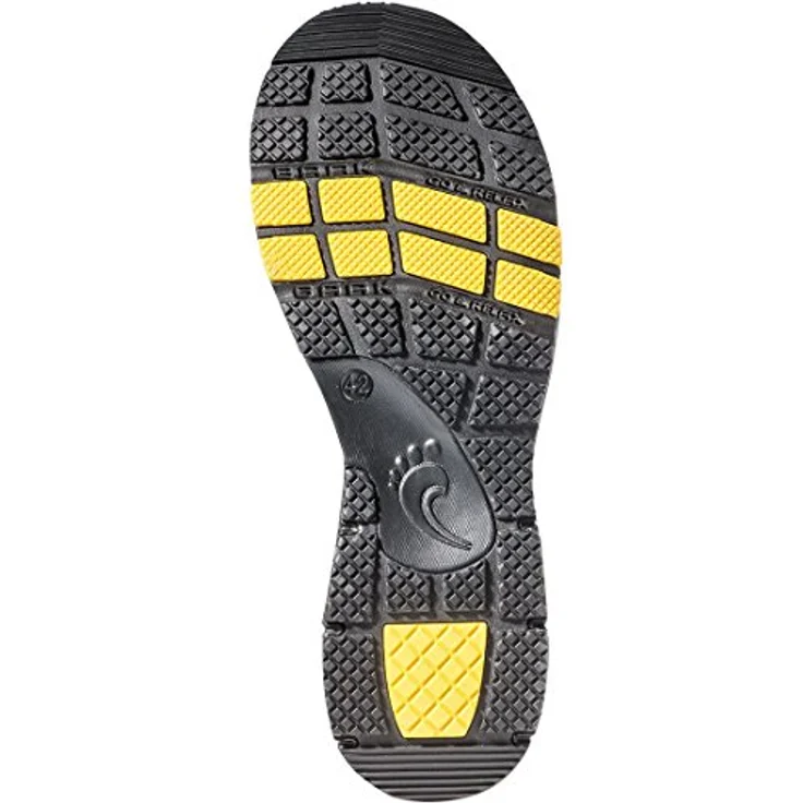BAAK Sicherheitssandale Rene2 Gr.42 schwarz Mikrofaser/Mesh S1P SRC ESD EN 20345 72112-42 Schwarz Gelb – Bild 2