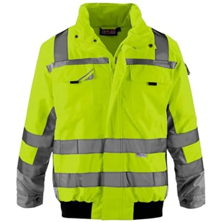 Winter-Warnschutz Pilotenjacke gelb/grau, Gr. 2XL - PKA Klöcker