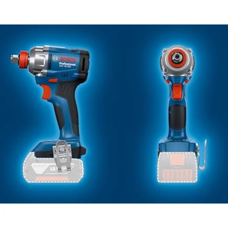 Bosch Professional 18V System Akku Drehschlagschrauber GDX 18V-285, leistungsstarker Schrauber mit 285 Nm Drehmoment – Bild 3