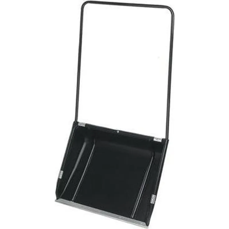 Fiskars SnowXpert, Schneeschaufel mit Druckgussklinge, ergonomischem Griff und stabilen Stahlrohrgriffen, 800 mm breit, 1500 mm lang, 5,8 kg