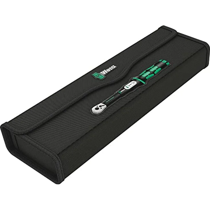 Wera 9446 Textile Box Click Torque A 6, Werkzeugkoffer für mobile Aufbewahrung, leichtes und stabiles Textilmaterial