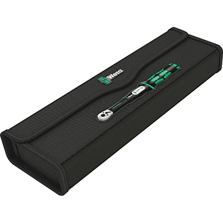 Wera 9446 Textile Box Click Torque A 6, Werkzeugkoffer für mobile Aufbewahrung, leichtes und stabiles Textilmaterial – Bild 1