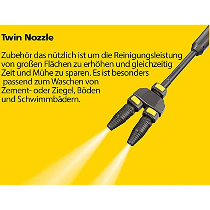 Stanley SXPW25DTSE Hochdruckreiniger mit Dualtech System 2500 W 810 l h 150 bar – Bild 6