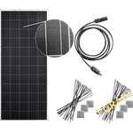 OSNATECH Ergänzungsmodul für Mini-PV-Set 600 "Balkonkraftwerk", FLEX 310W-1 UPGRADE Balkon-Solaranlage