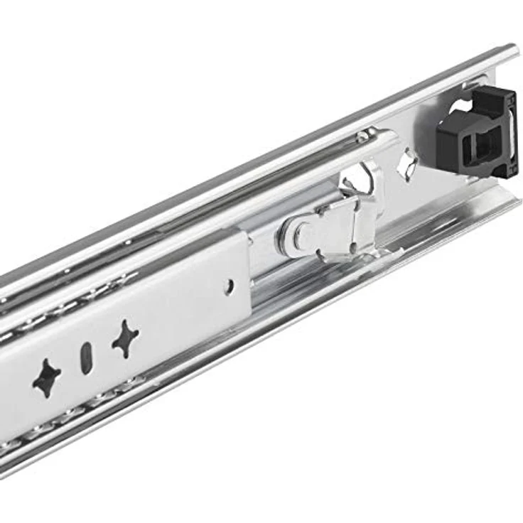 SOTECH Schwerlastauszug KV2-100-H53-L850-LC, kugelgelagert mit Einrastfunktion, 850 mm, 100 kg Tragfähigkeit, Stahl verzinkt – Bild 4