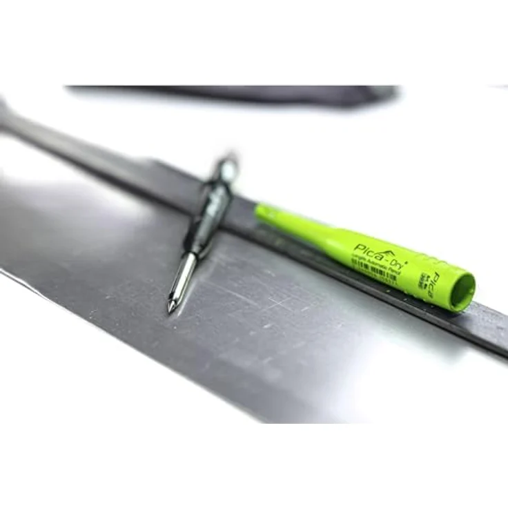 PICA BIG Dry Metal-Set sortiert f.Metallarbeiten (Anreißnadel) 120 PICA, robuste Hartmetall-Anreißnadel, graue Kappe – Bild 2