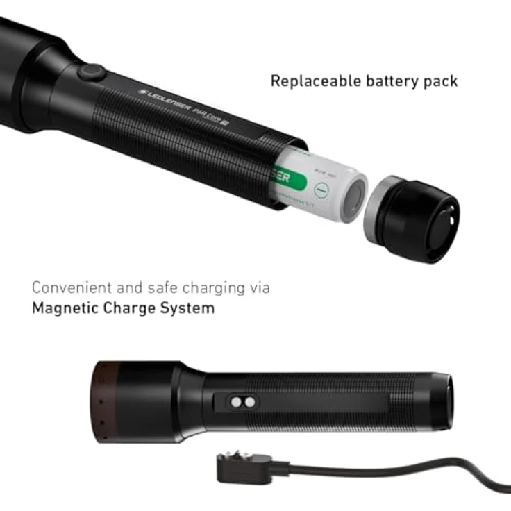 Ledlenser P6R Core Taschenlampe (15.70 cm, 900 lm) - IPX8 wasserdicht, 240 m Leuchtweite, stufenlos dimmbar – Bild 3