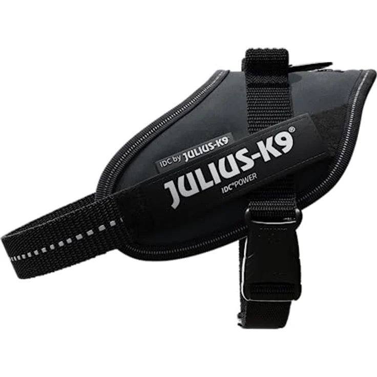 JULIUS K-9 IDC Powergeschirr, Größe: S/Mini, Anthrazit, professionelle Kontrolle und robuste Konstruktion – Bild 3